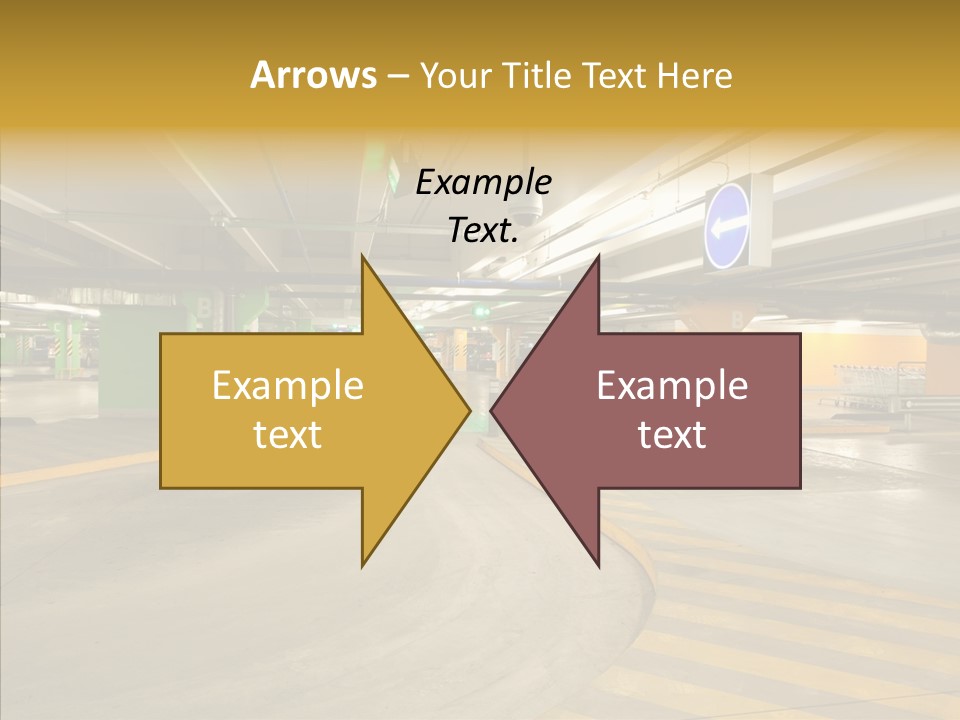 Parking Interior PowerPoint Template