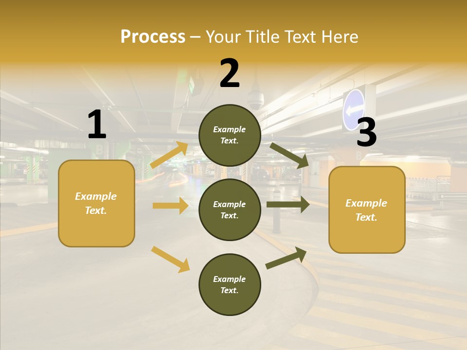 Parking Interior PowerPoint Template