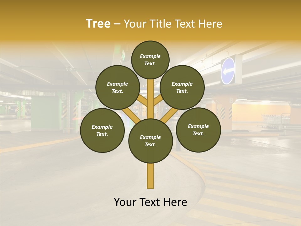 Parking Interior PowerPoint Template