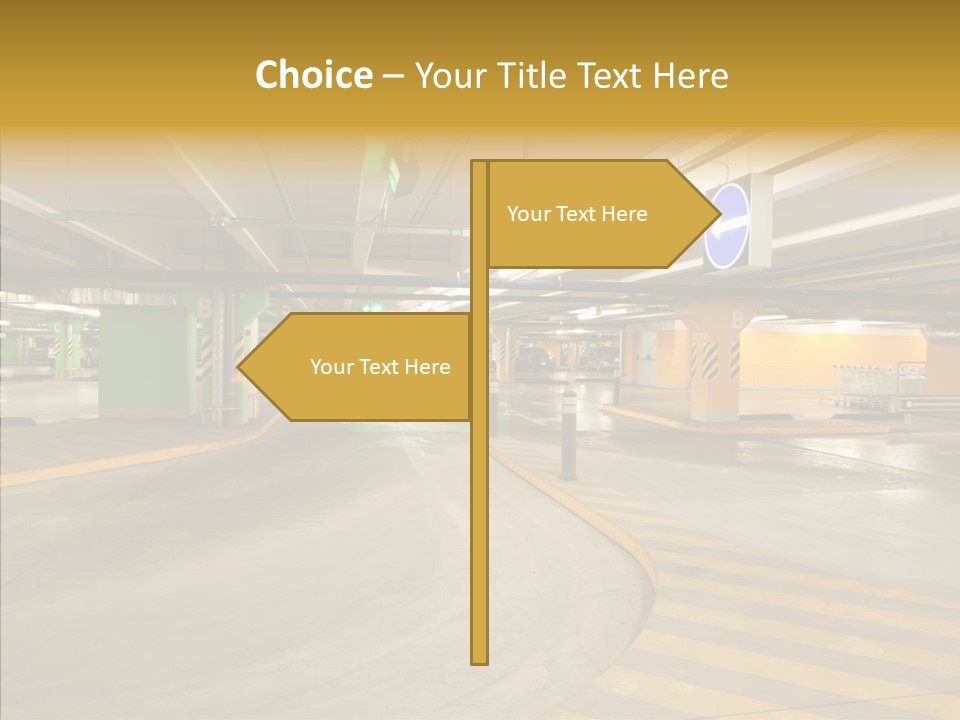 Parking Interior PowerPoint Template