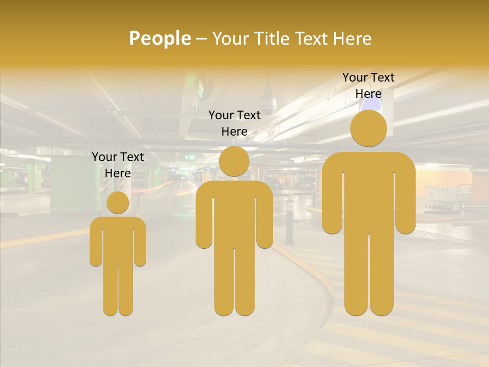 Parking Interior PowerPoint Template