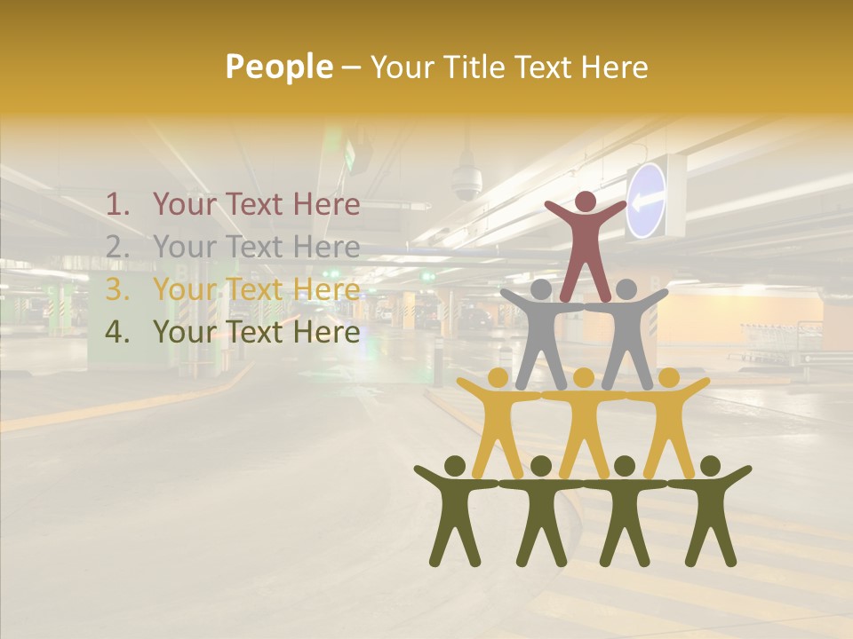 Parking Interior PowerPoint Template