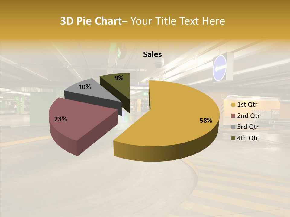 Parking Interior PowerPoint Template