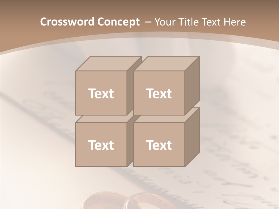Commitment Congratulations Two PowerPoint Template