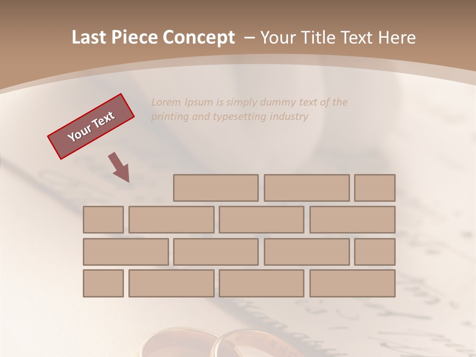 Commitment Congratulations Two PowerPoint Template