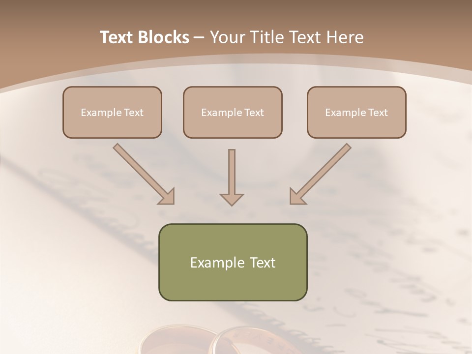 Commitment Congratulations Two PowerPoint Template
