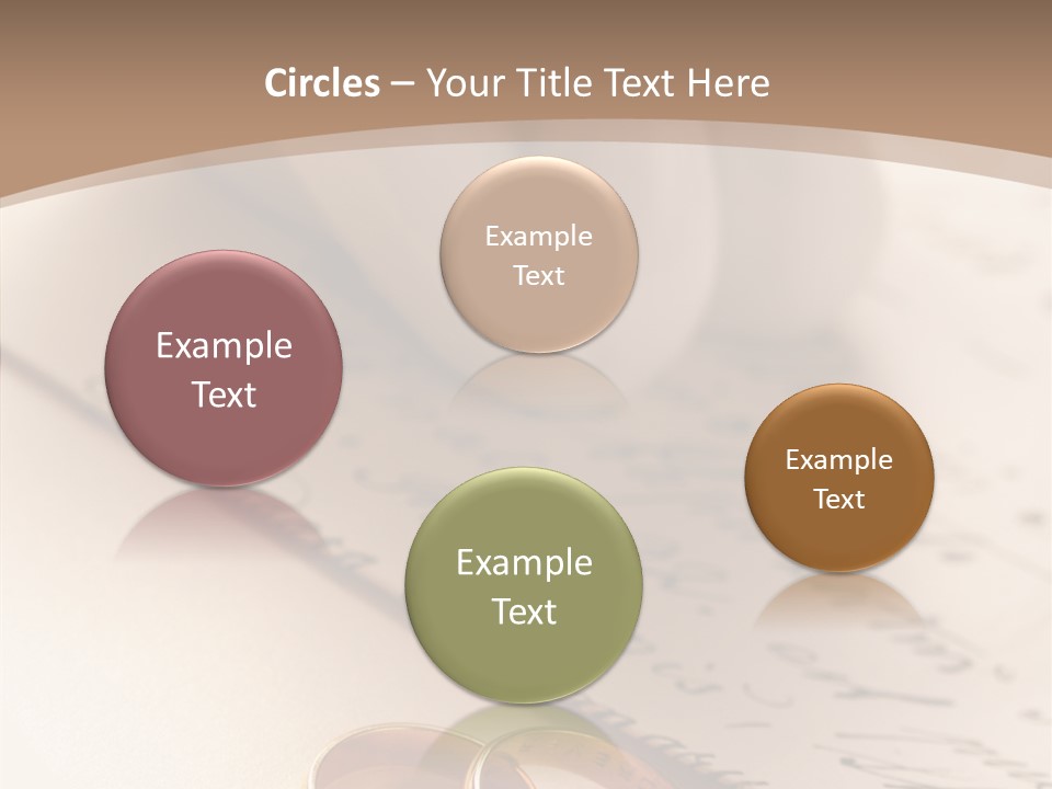 Commitment Congratulations Two PowerPoint Template