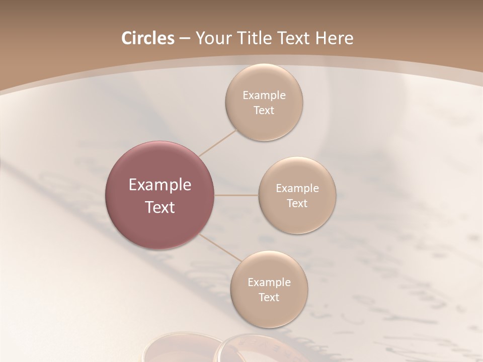 Commitment Congratulations Two PowerPoint Template