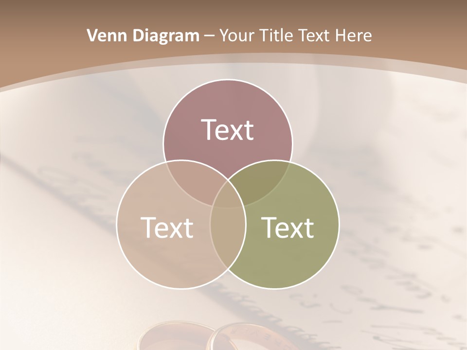 Commitment Congratulations Two PowerPoint Template