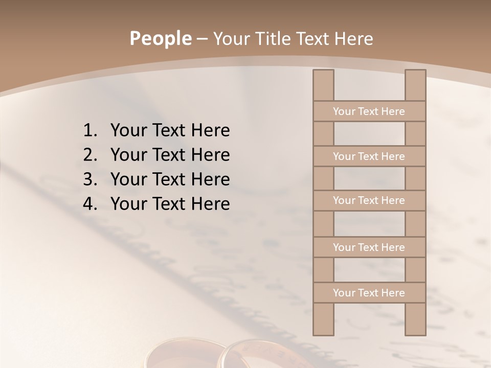 Commitment Congratulations Two PowerPoint Template