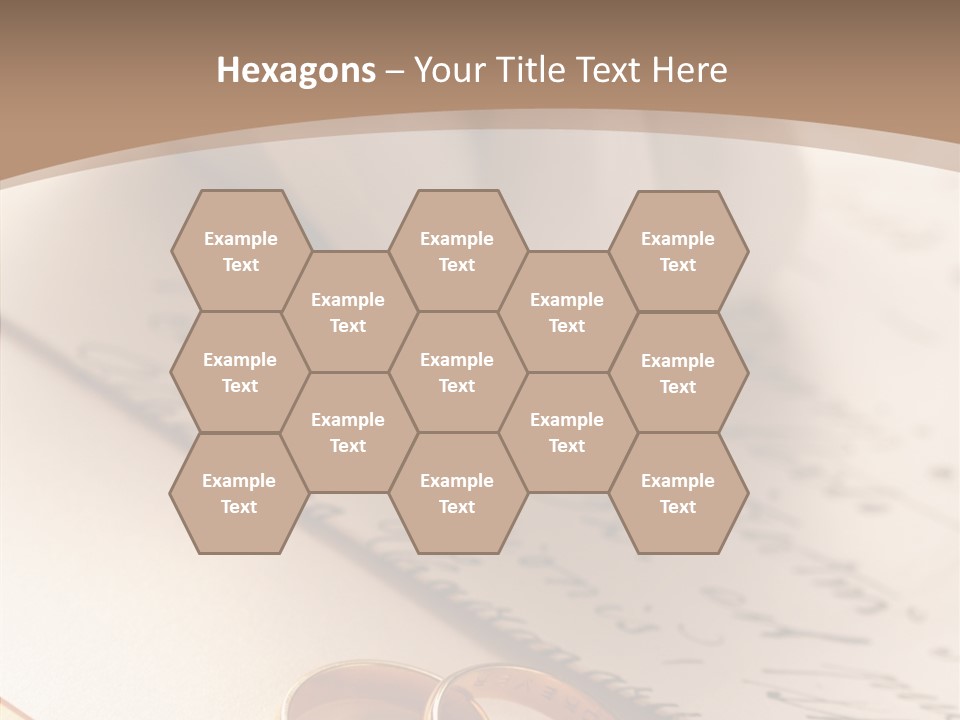 Congratulations Close Up Paper PowerPoint Template