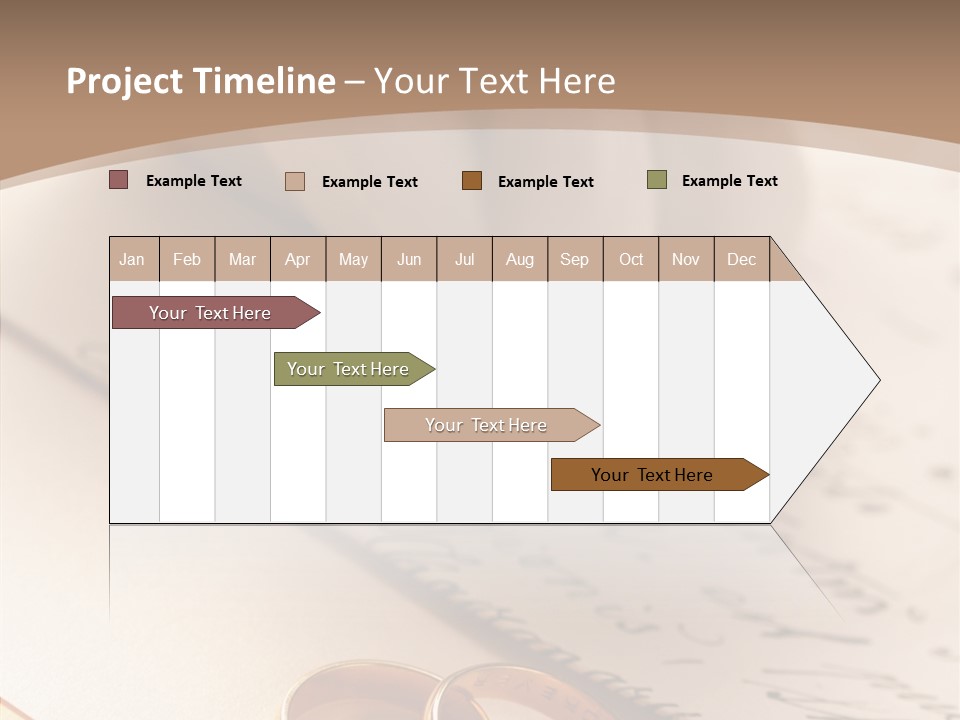 Congratulations Close Up Paper PowerPoint Template
