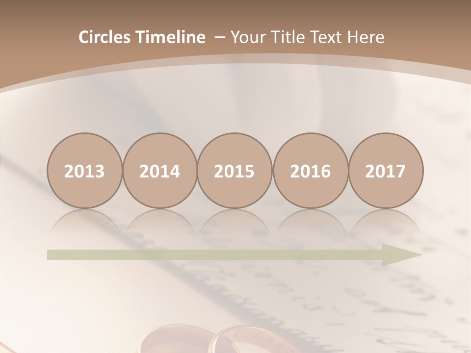 Congratulations Close Up Paper PowerPoint Template