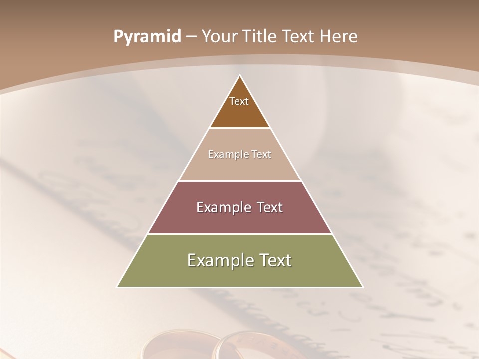 Congratulations Close Up Paper PowerPoint Template