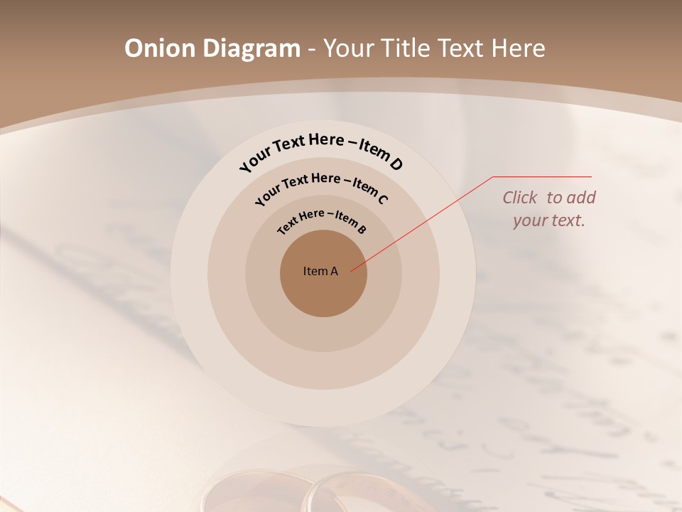 Congratulations Close Up Paper PowerPoint Template