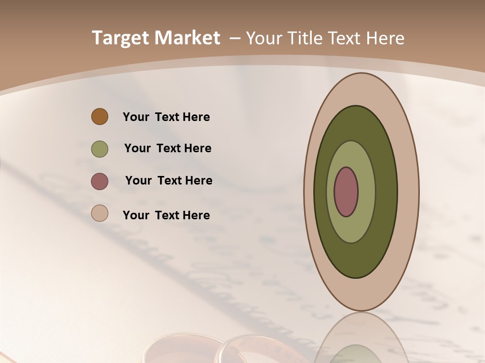 Congratulations Close Up Paper PowerPoint Template