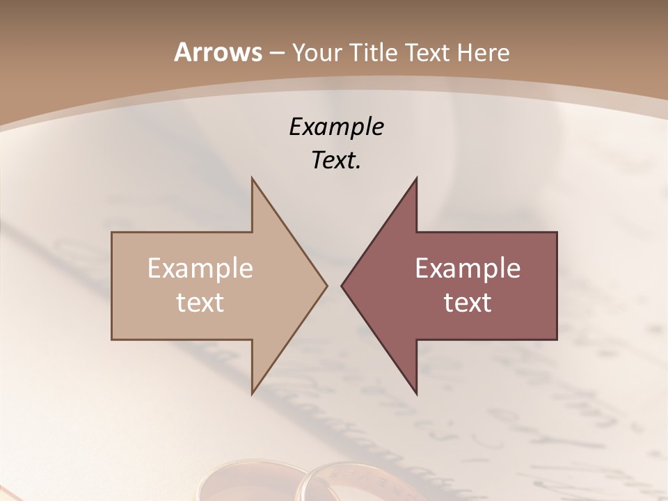 Congratulations Close Up Paper PowerPoint Template