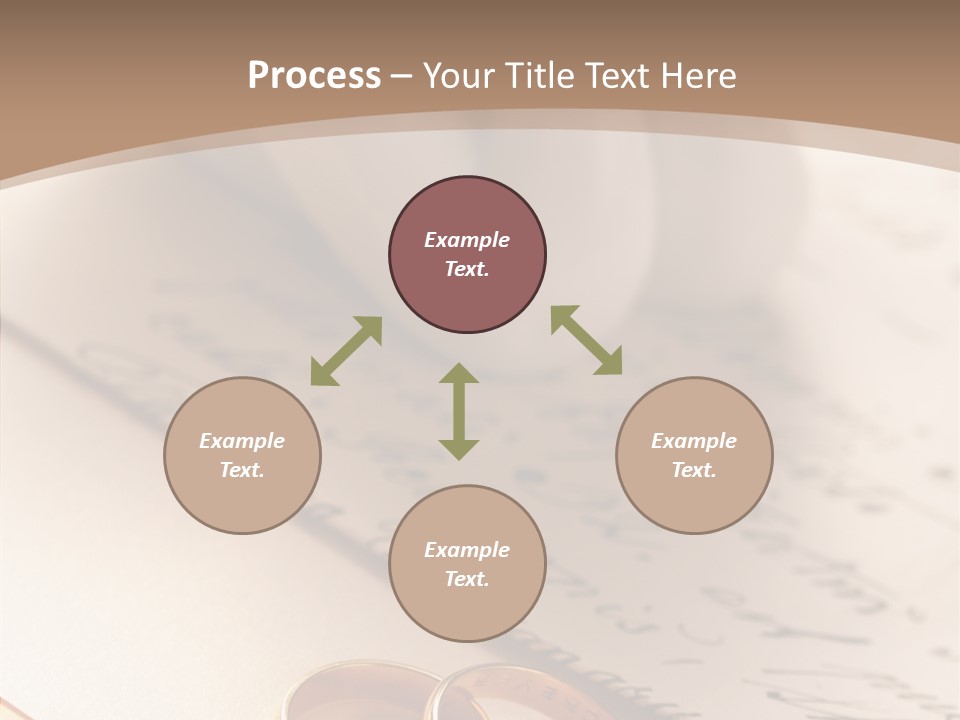 Congratulations Close Up Paper PowerPoint Template