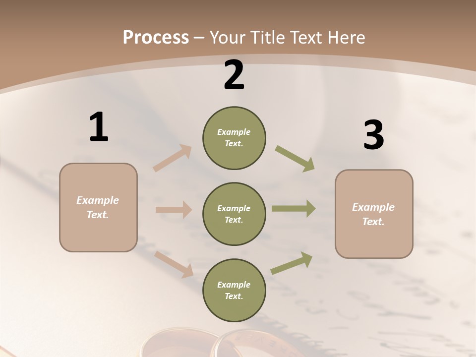 Congratulations Close Up Paper PowerPoint Template