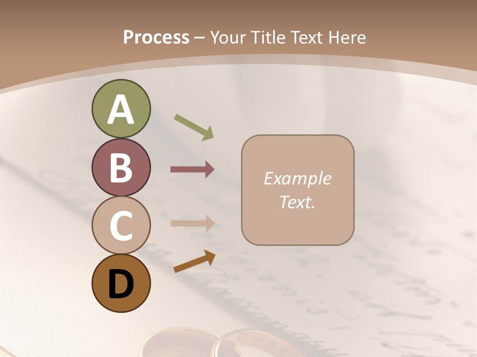 Congratulations Close Up Paper PowerPoint Template