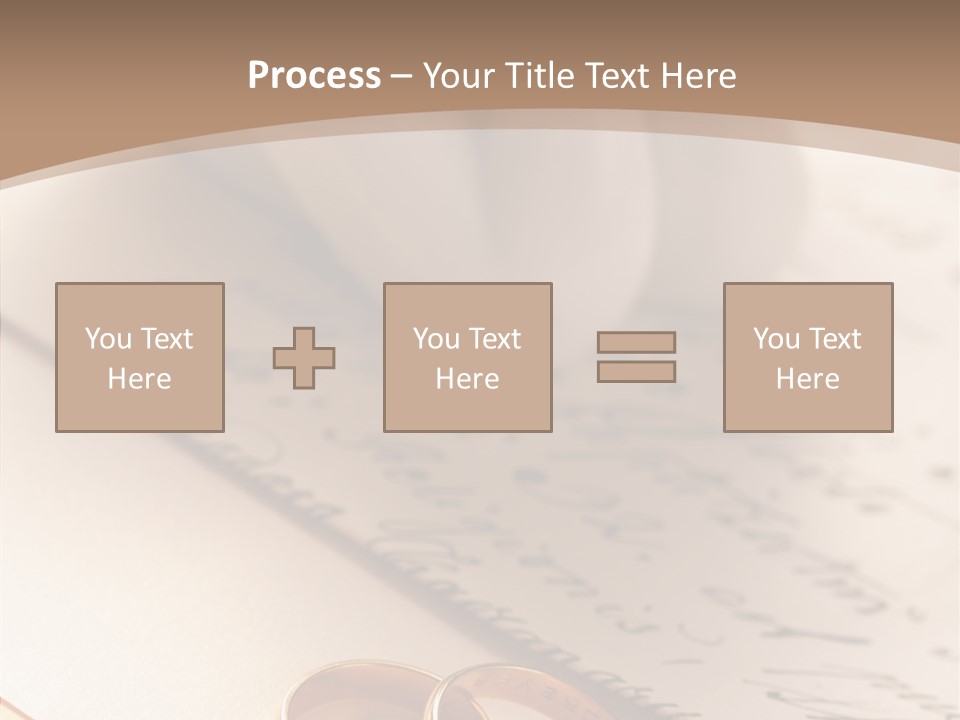 Congratulations Close Up Paper PowerPoint Template