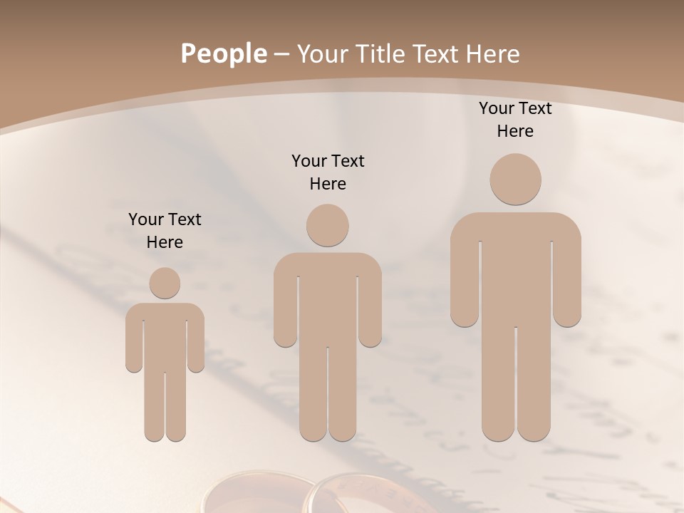 Congratulations Close Up Paper PowerPoint Template