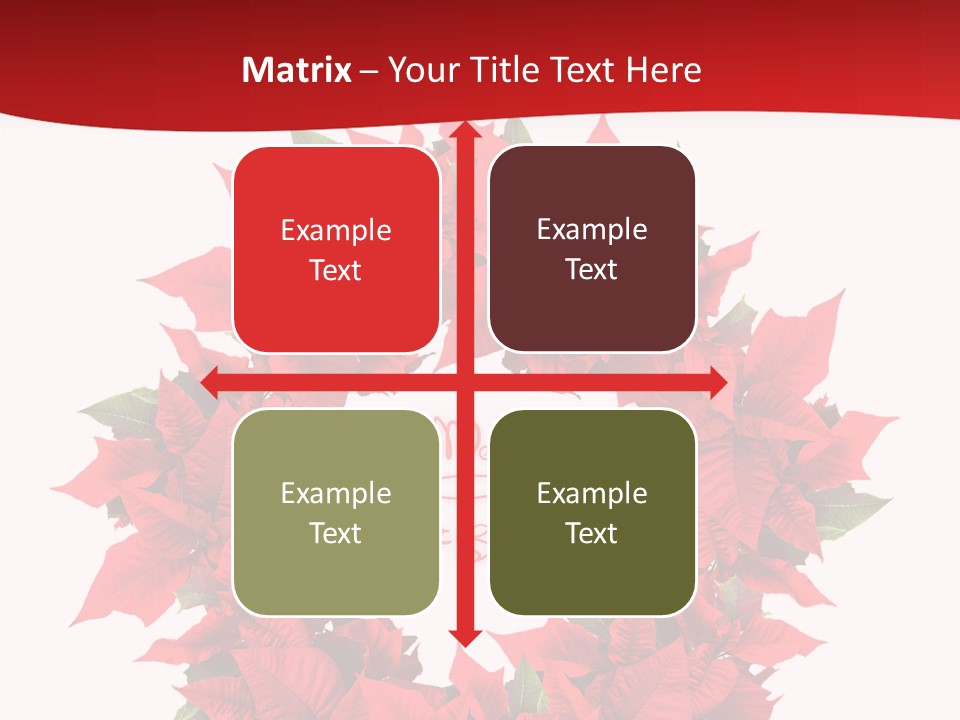 Christmas Wreath PowerPoint Template