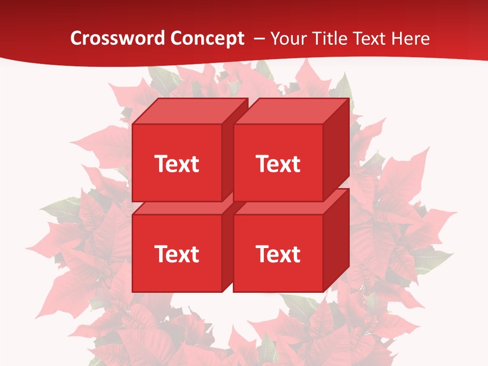 Christmas Wreath PowerPoint Template