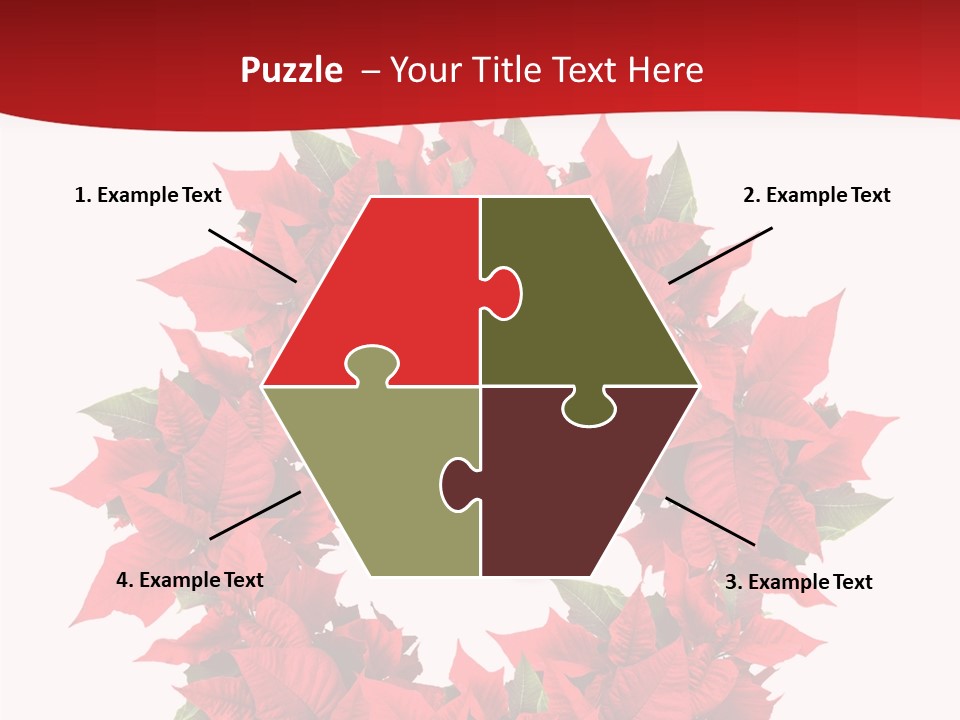 Christmas Wreath PowerPoint Template