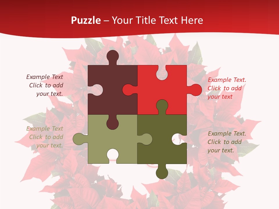 Christmas Wreath PowerPoint Template