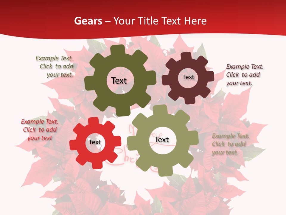 Christmas Wreath PowerPoint Template