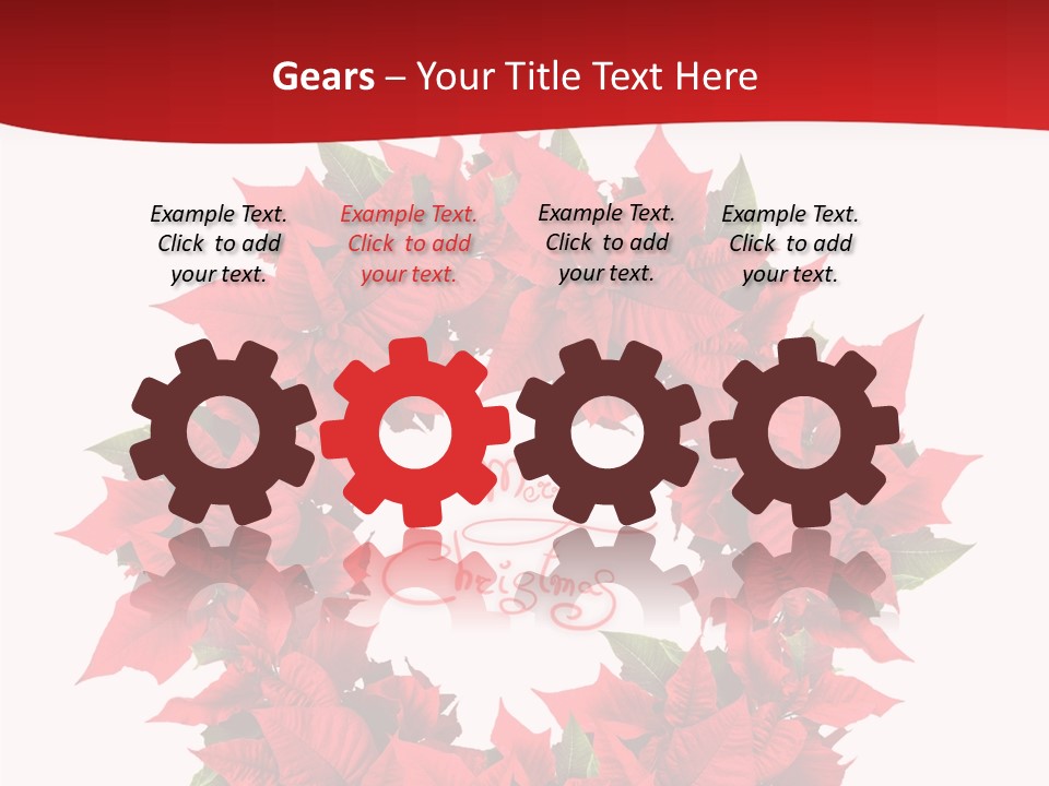 Christmas Wreath PowerPoint Template