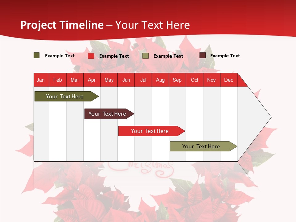 Christmas Wreath PowerPoint Template