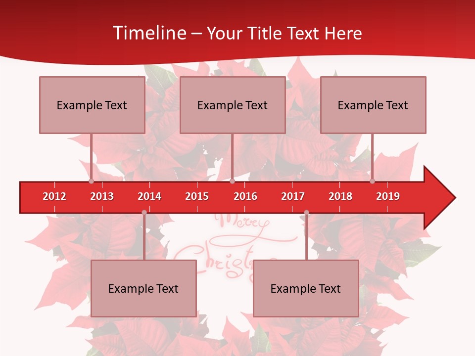 Christmas Wreath PowerPoint Template