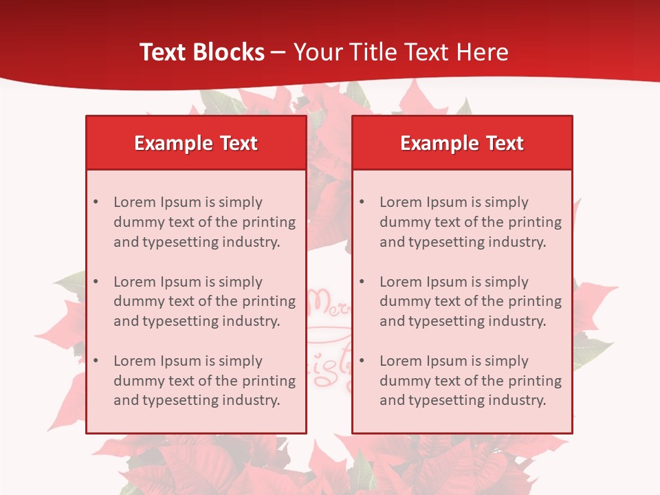 Christmas Wreath PowerPoint Template