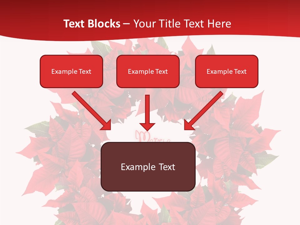 Christmas Wreath PowerPoint Template