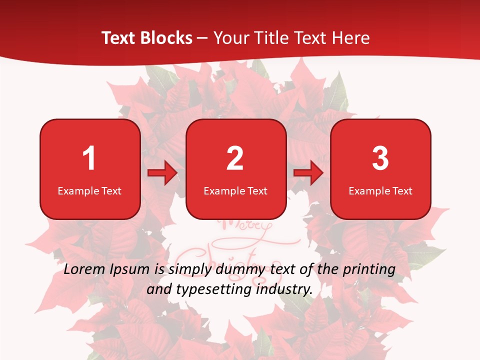 Christmas Wreath PowerPoint Template