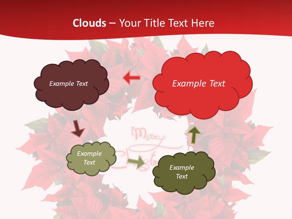 Christmas Wreath PowerPoint Template