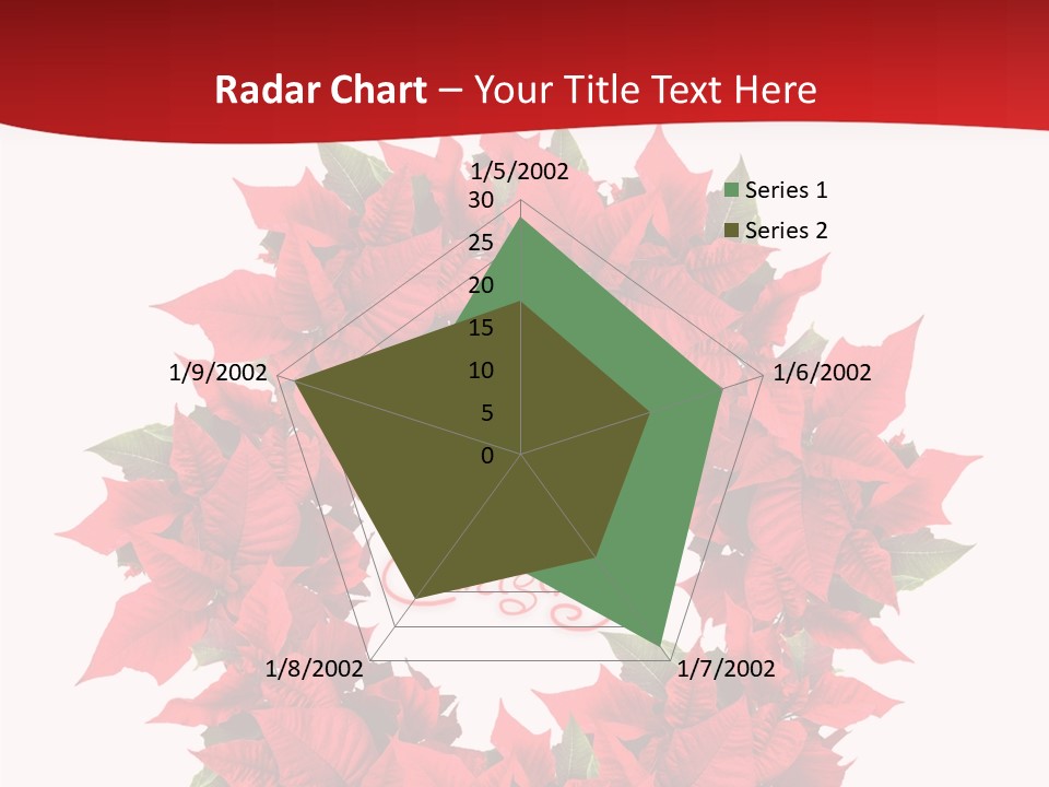 Christmas Wreath PowerPoint Template