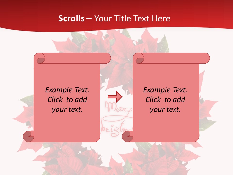 Christmas Wreath PowerPoint Template