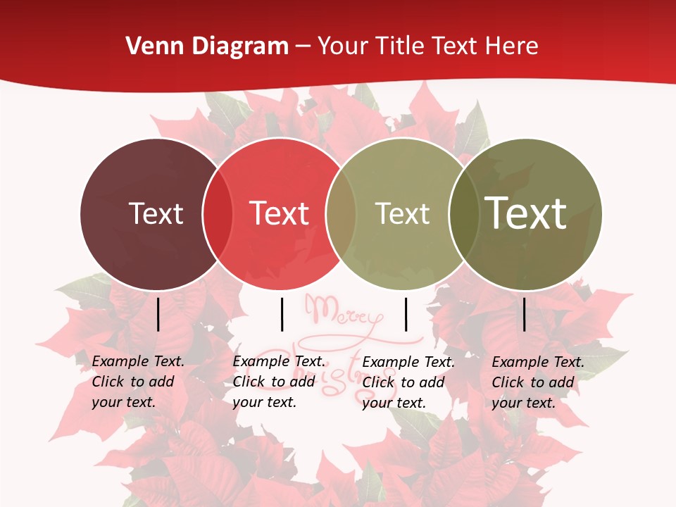 Christmas Wreath PowerPoint Template