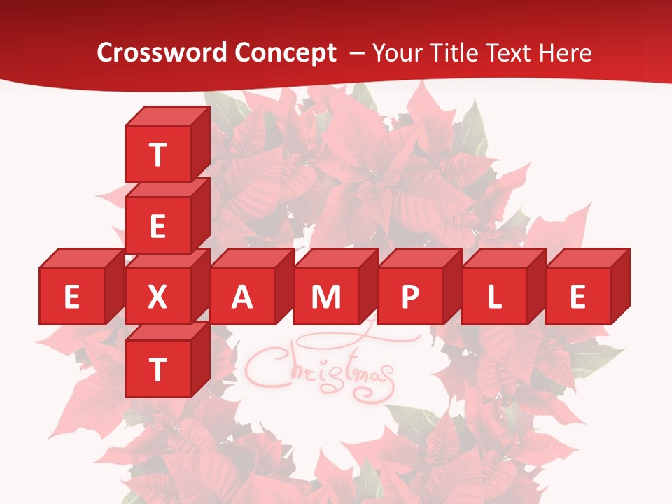 Christmas Wreath PowerPoint Template