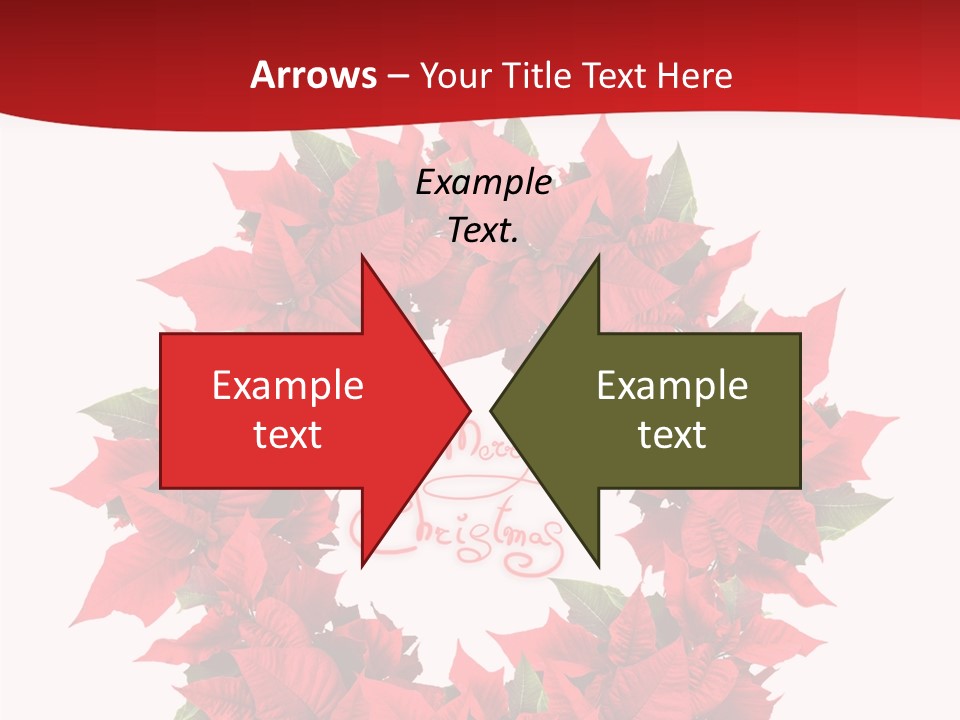 Christmas Wreath PowerPoint Template