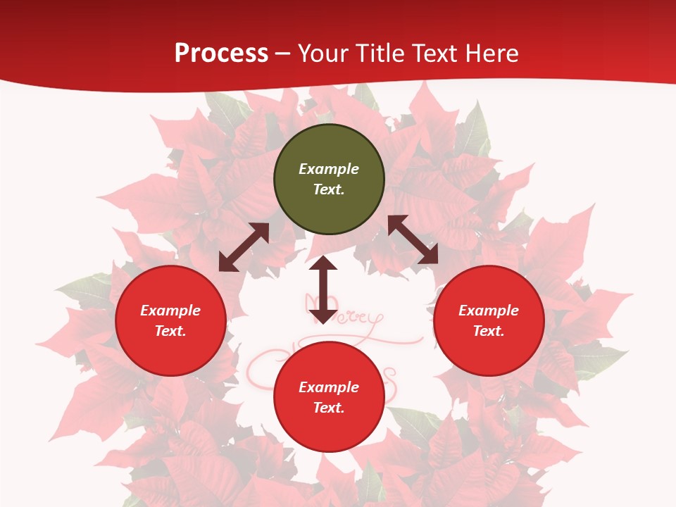 Christmas Wreath PowerPoint Template