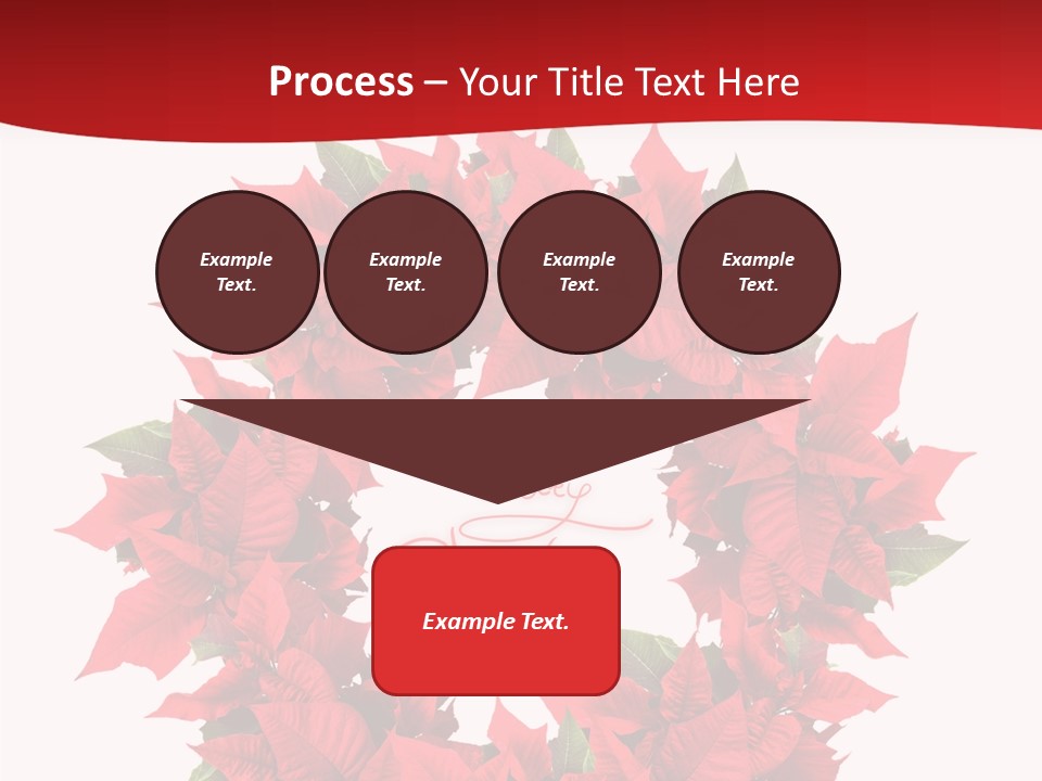 Christmas Wreath PowerPoint Template