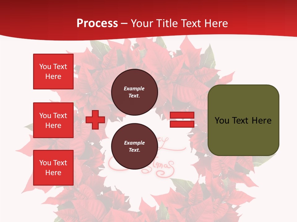Christmas Wreath PowerPoint Template