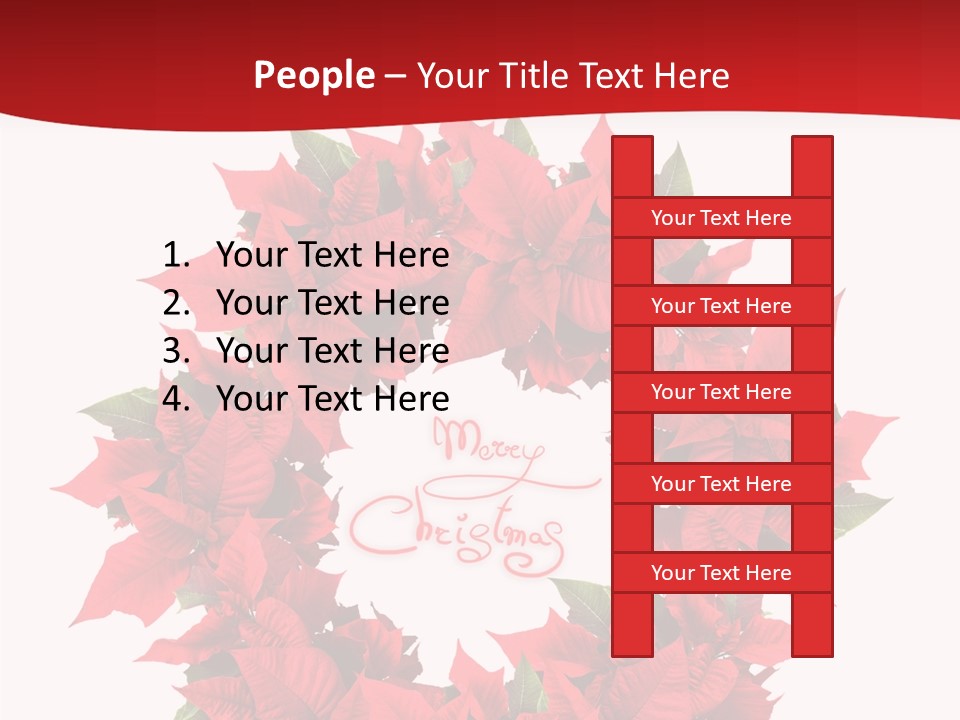 Christmas Wreath PowerPoint Template