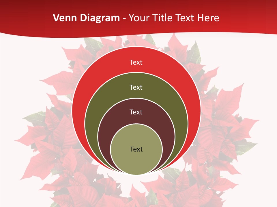 Christmas Wreath PowerPoint Template