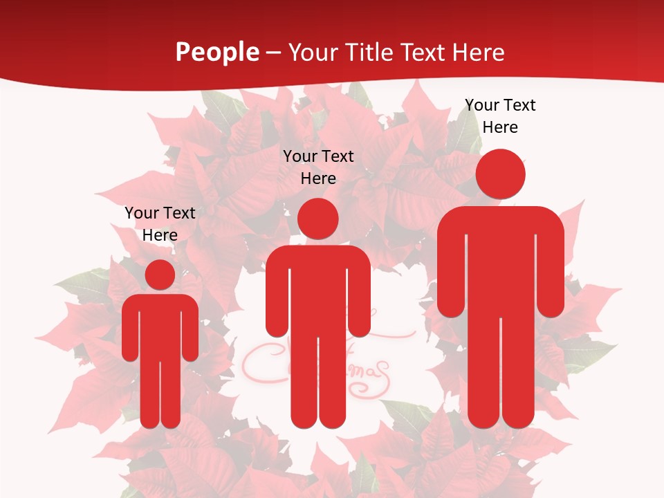 Christmas Wreath PowerPoint Template