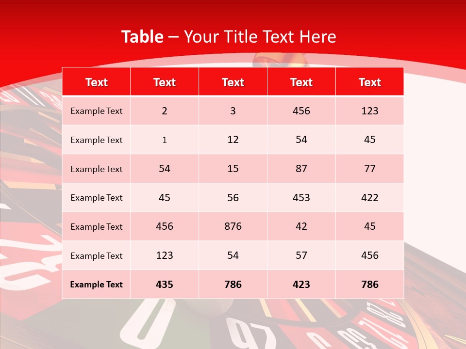 Cmyk Print Proof PowerPoint Template